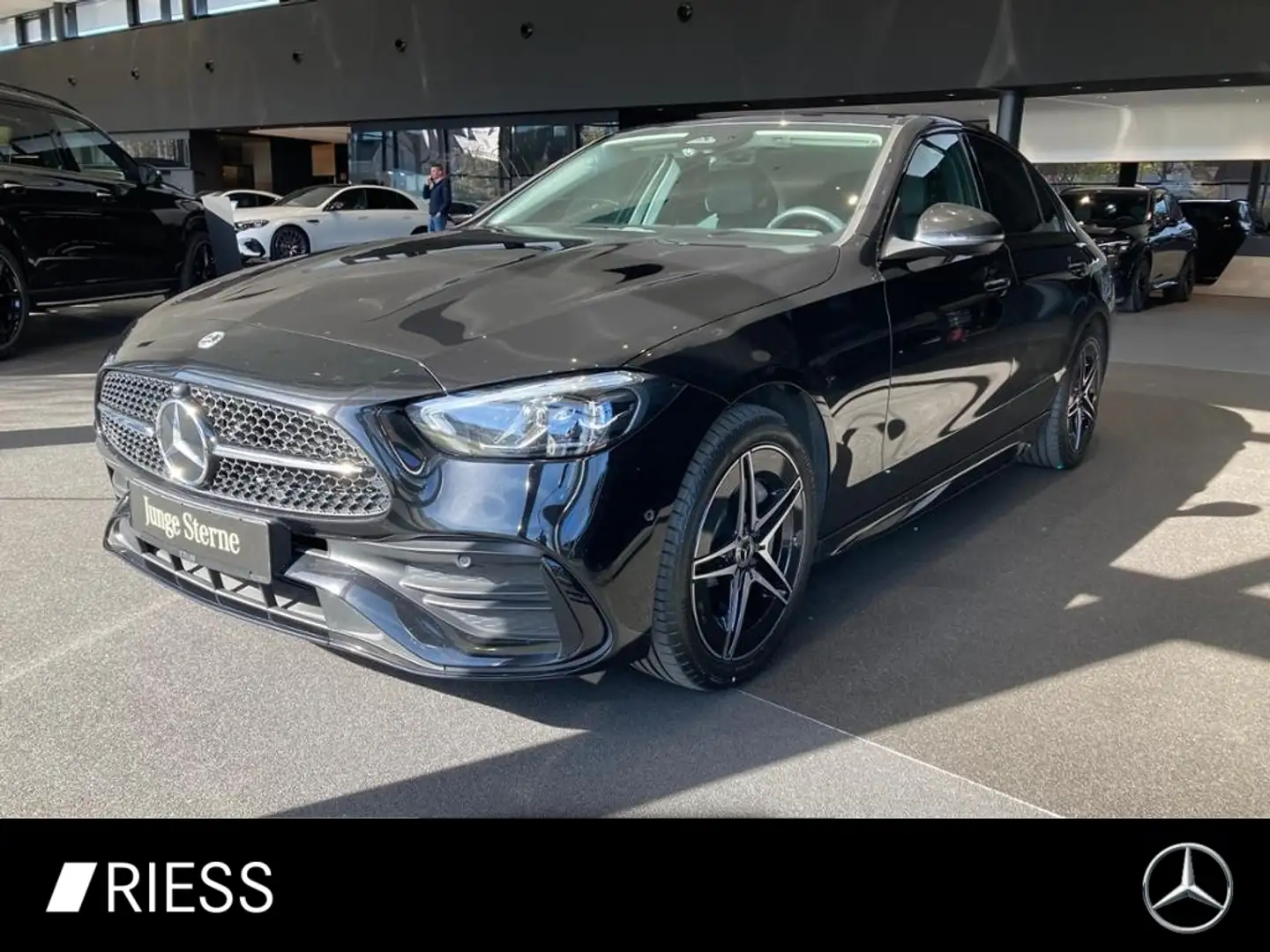 Mercedes-Benz C 300 e AMG AHK SHD NIGHT ASSIST MBUX PREMIUM Nero - 1
