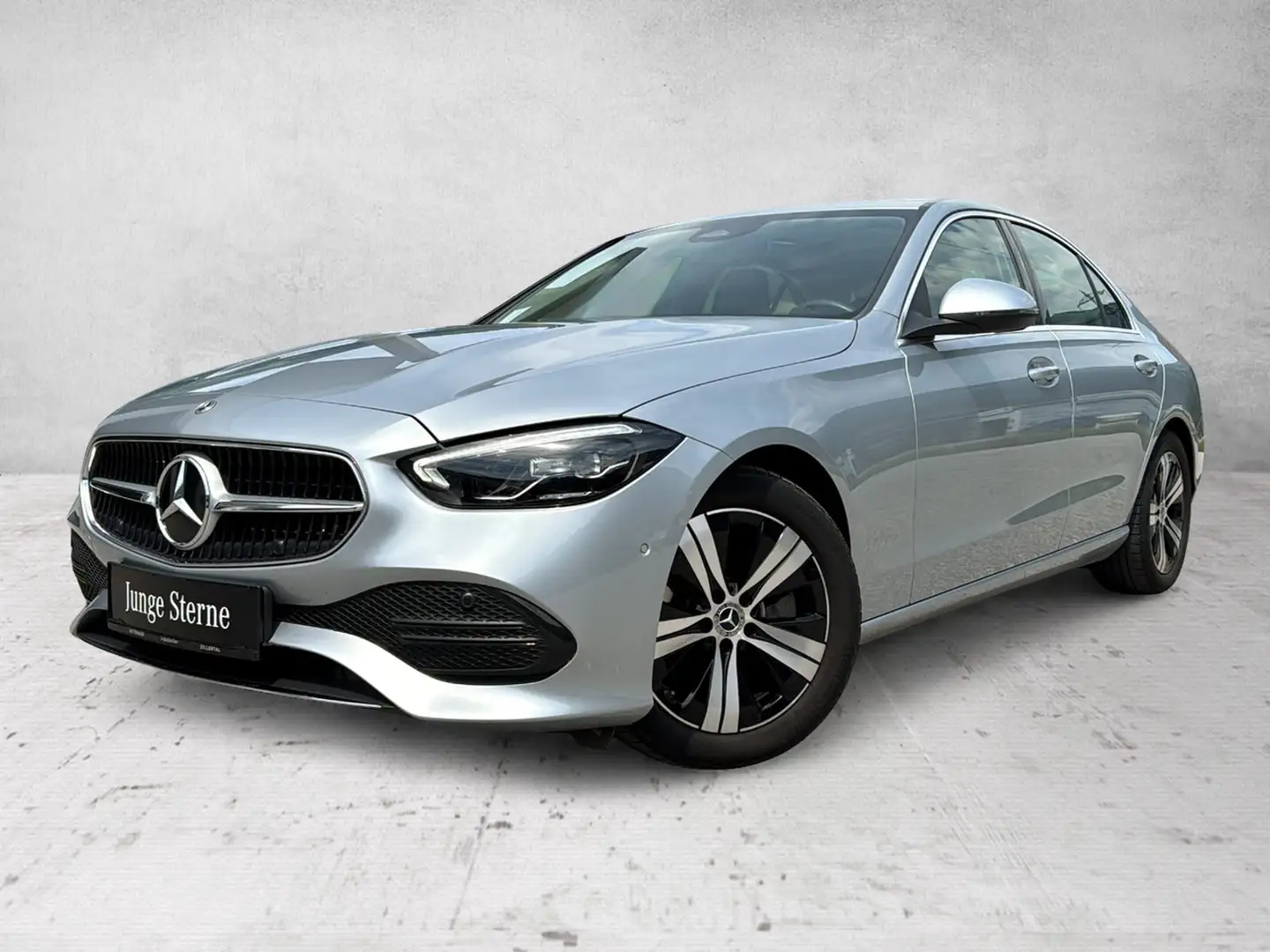 Mercedes-Benz C 220 d 4MATIC MBUX Navi RKam PTS Shz LED Ambi Silber - 2