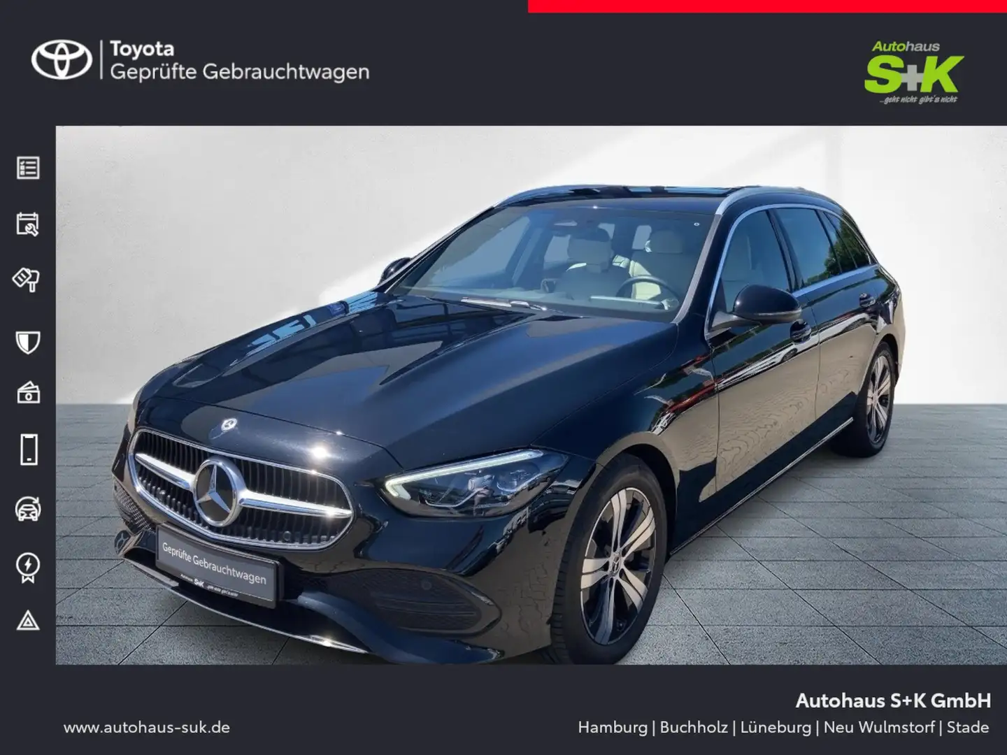 Mercedes-Benz C 200 T-Modell Avantgarde Plug-In Hybrid*HIGH-END* Schwarz - 1