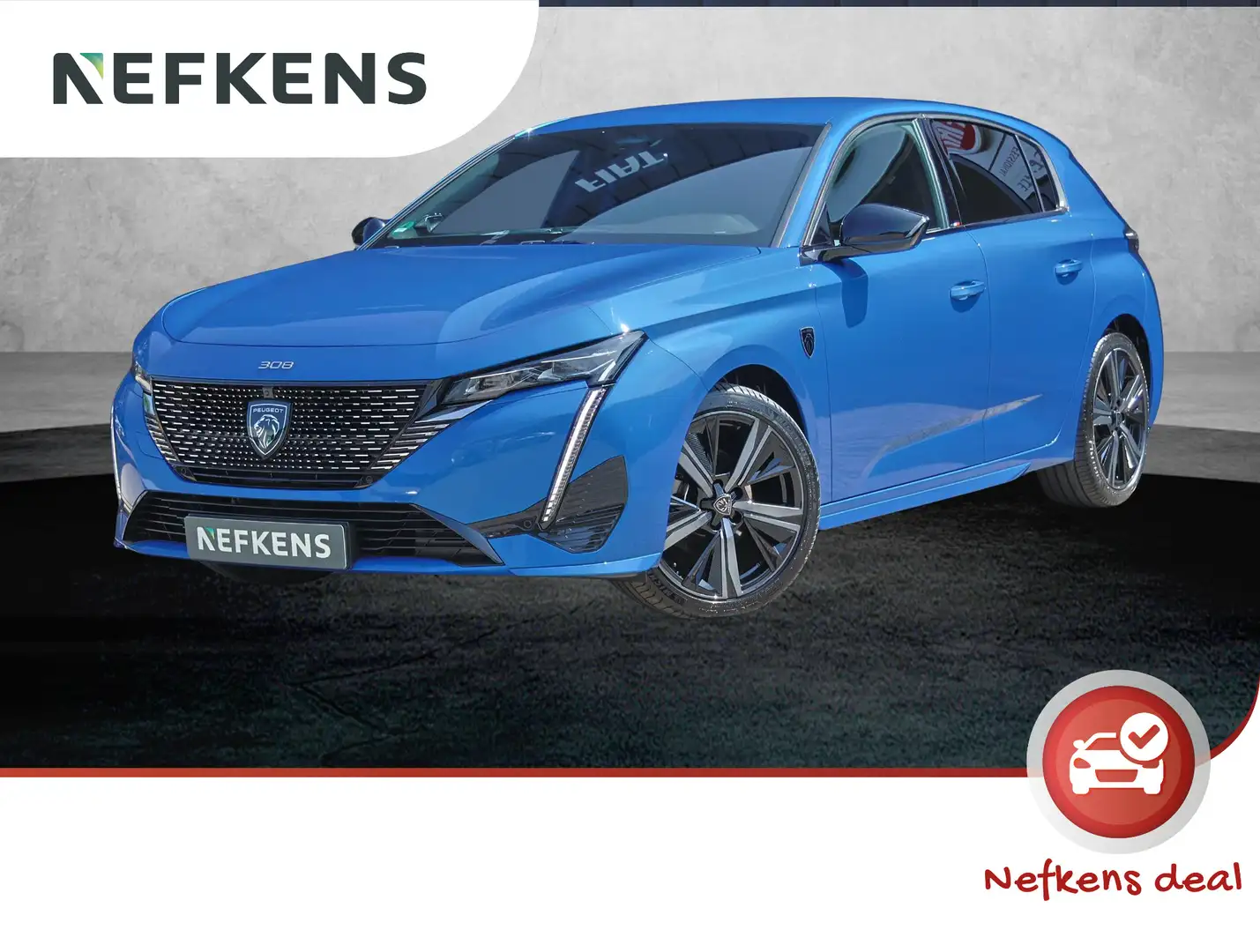 Peugeot 308 1.2 130pk GT Pack Business Automaat | LEER | Afnee Blau - 1