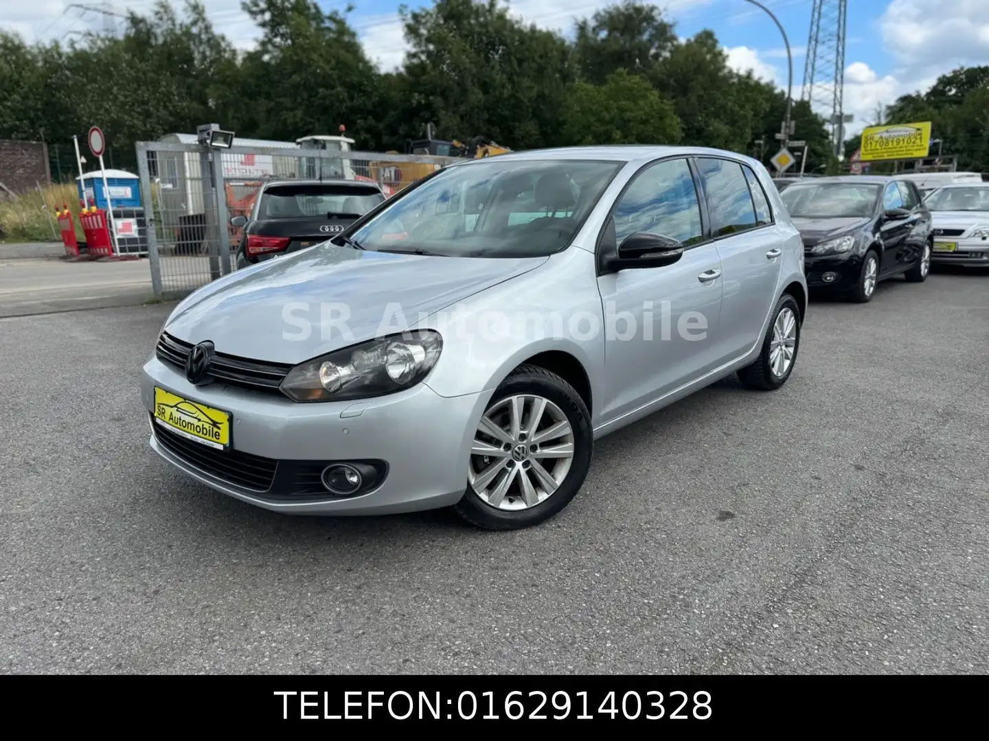 Volkswagen Golf VI Style*KLIMA*SHZ*2xPDC* Plateado - 1