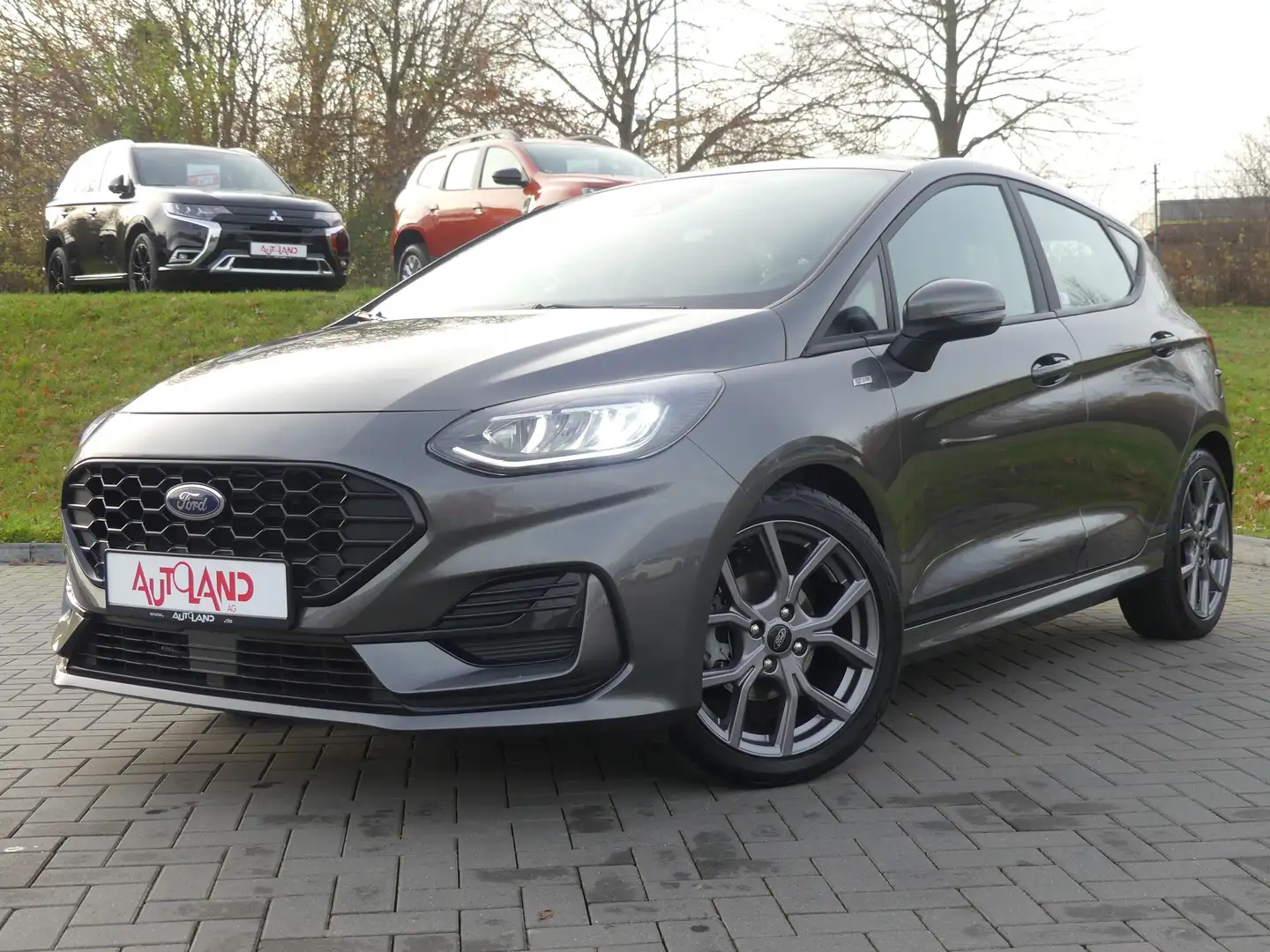 Ford Fiesta 1.0 M-Hybrid ST-Line LED ACC Sitzheizung Grau - 2