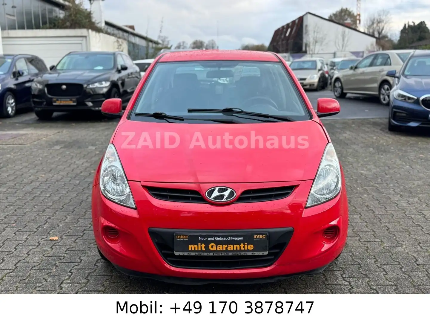 Hyundai i20 Trend 1,2L *1HAND*KLIMA* Rot - 2