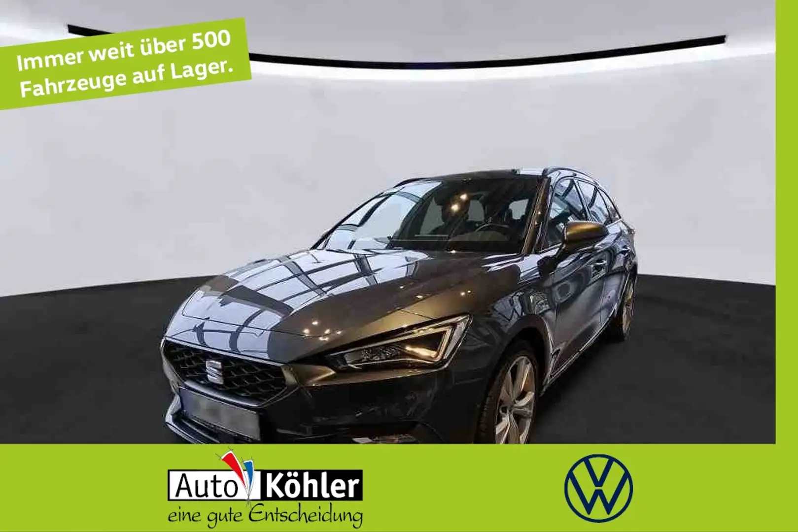 SEAT Leon SP FR-Line TDi DSG ACC/Navi/PDC/Kamera Grau - 1