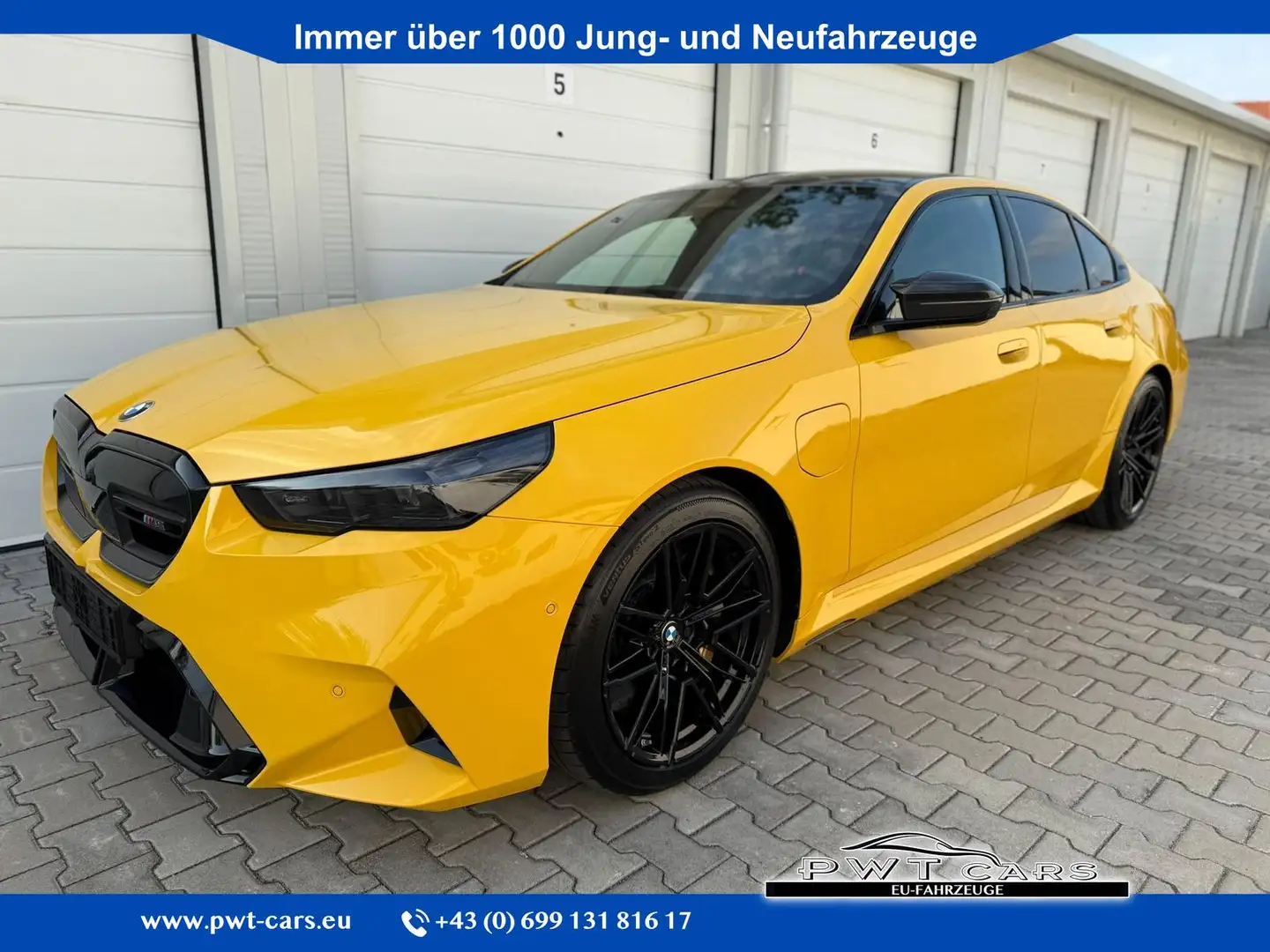 BMW M5 Basis Lim. KERAMIK CARBON Ultimate VOLLAUSSTATT... Gelb - 1