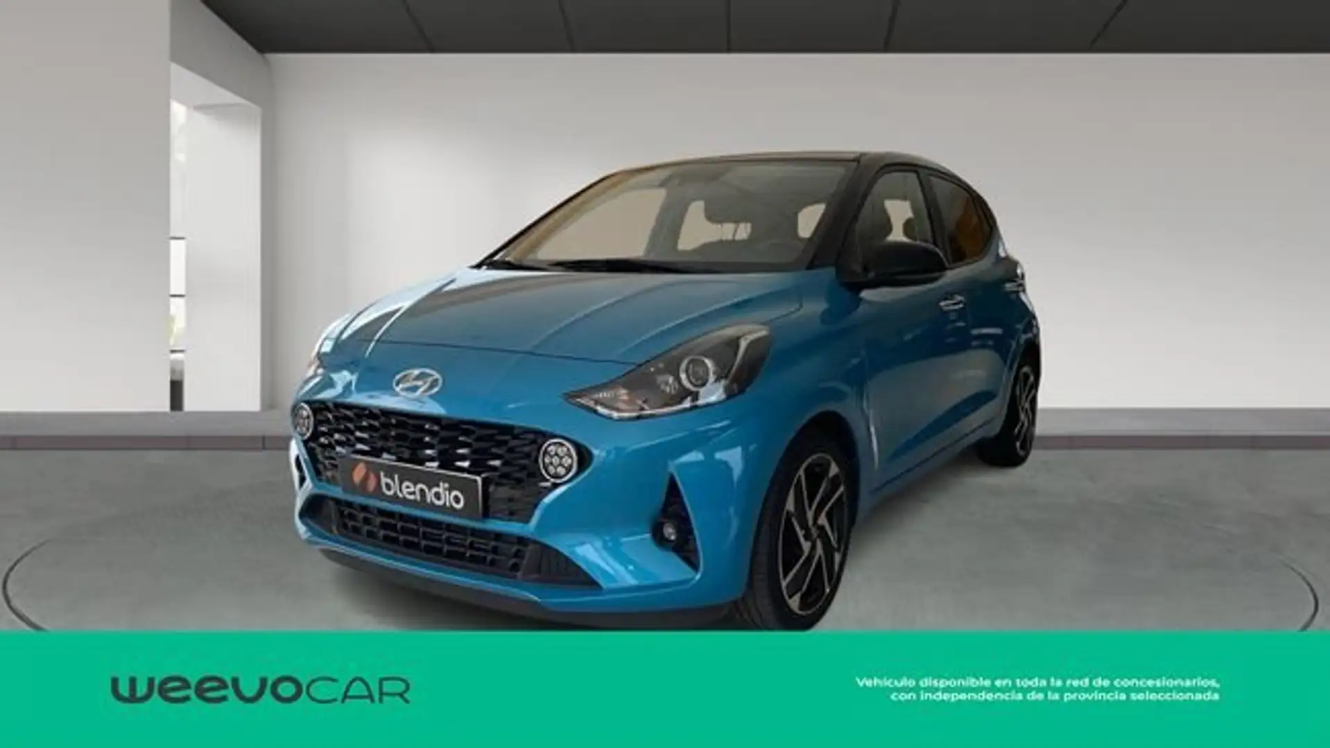 Hyundai i10 1.2 TECNO 2C 84 5P Azul - 1