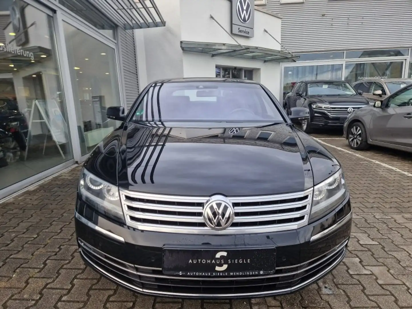 Volkswagen Phaeton V8 ACC Xenon Leder Kamera Dynaudio Standheizung Pr Negro - 2