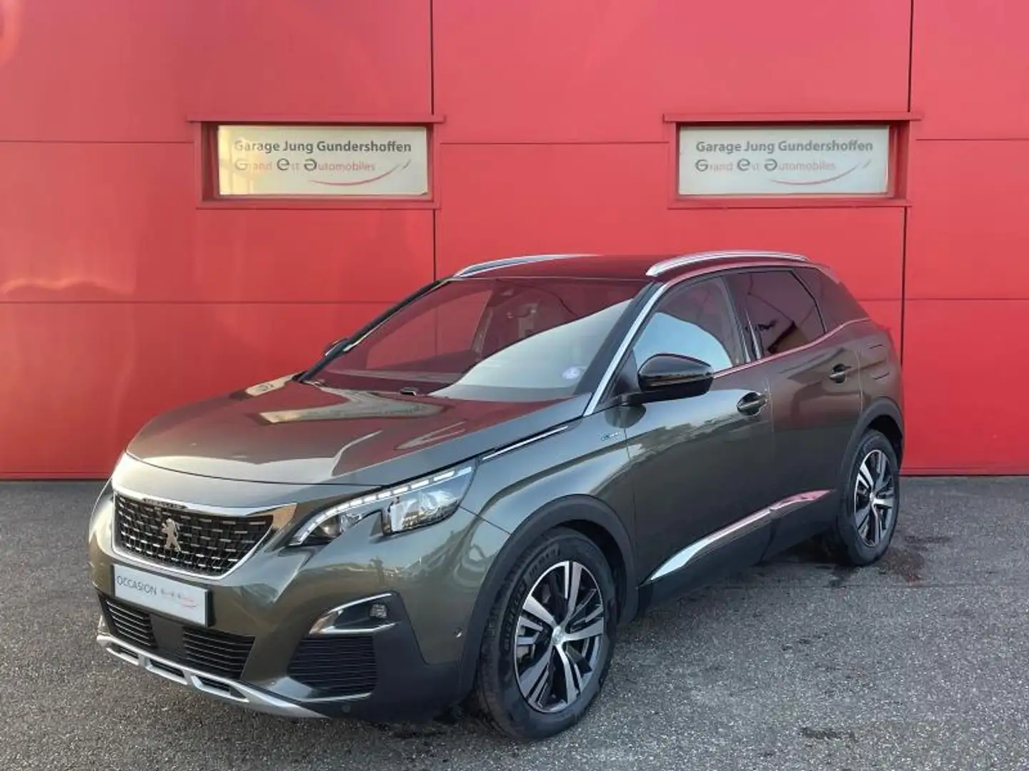 Peugeot 3008 HYBRID 225ch GT Line e-EAT8 10cv/Eligible LOA Gris - 1
