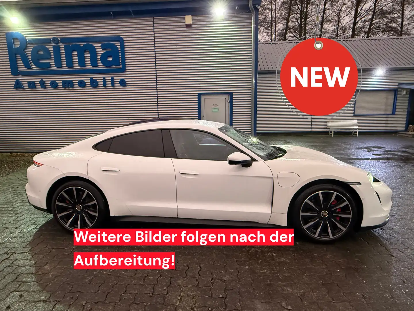 Porsche Taycan 4 S inclusive Batteriezertifikat, Bose, Leder, White - 1