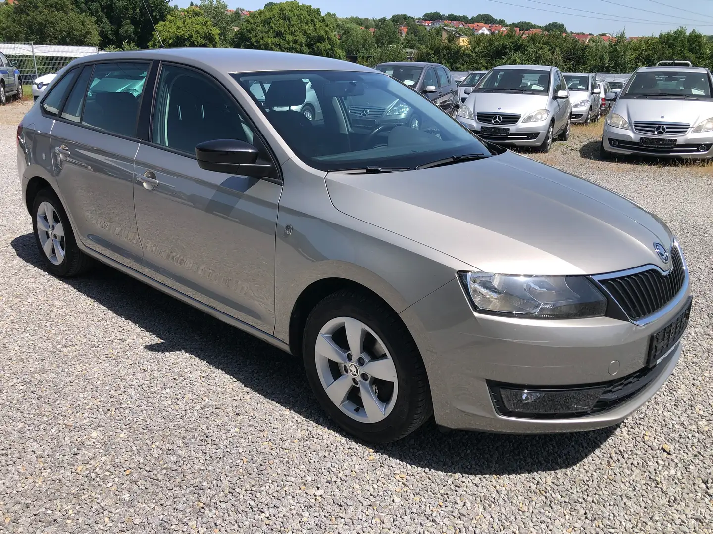 Skoda Rapid/Spaceback 1.2 TSI 77kW Green t. Ambition Spaceback*1.Hand* Beige - 2