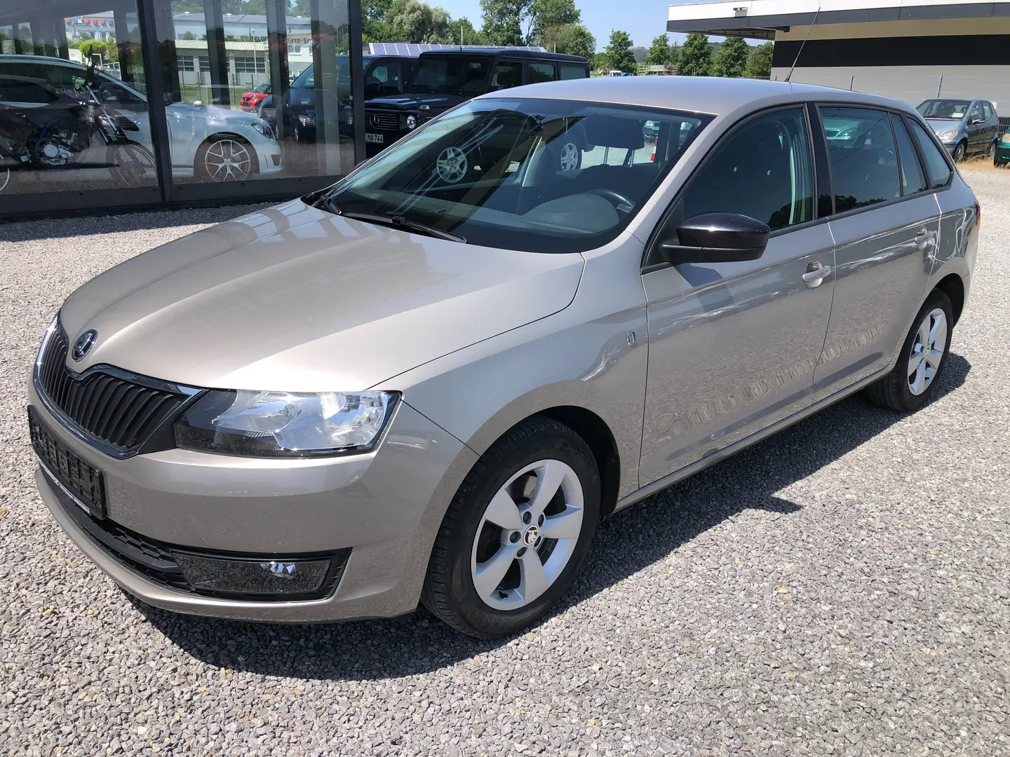 Skoda Rapid/Spaceback 1.2 TSI 77kW Green t. Ambition Spaceback*1.Hand* Beige - 1