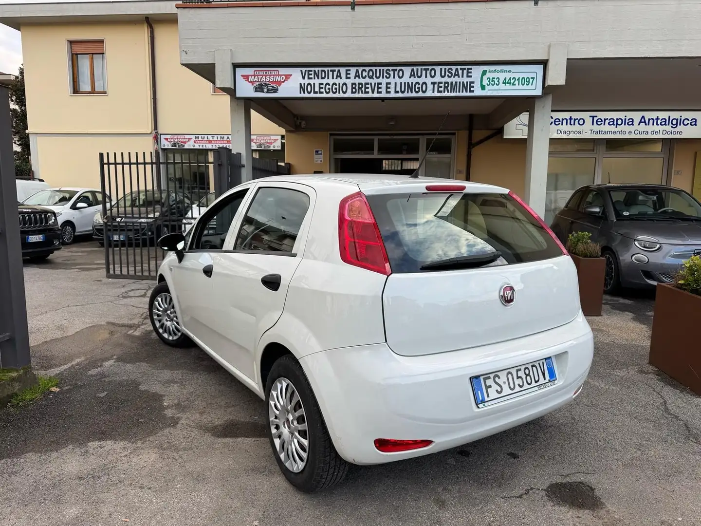 Fiat Punto 1.3 disel Bianco - 1