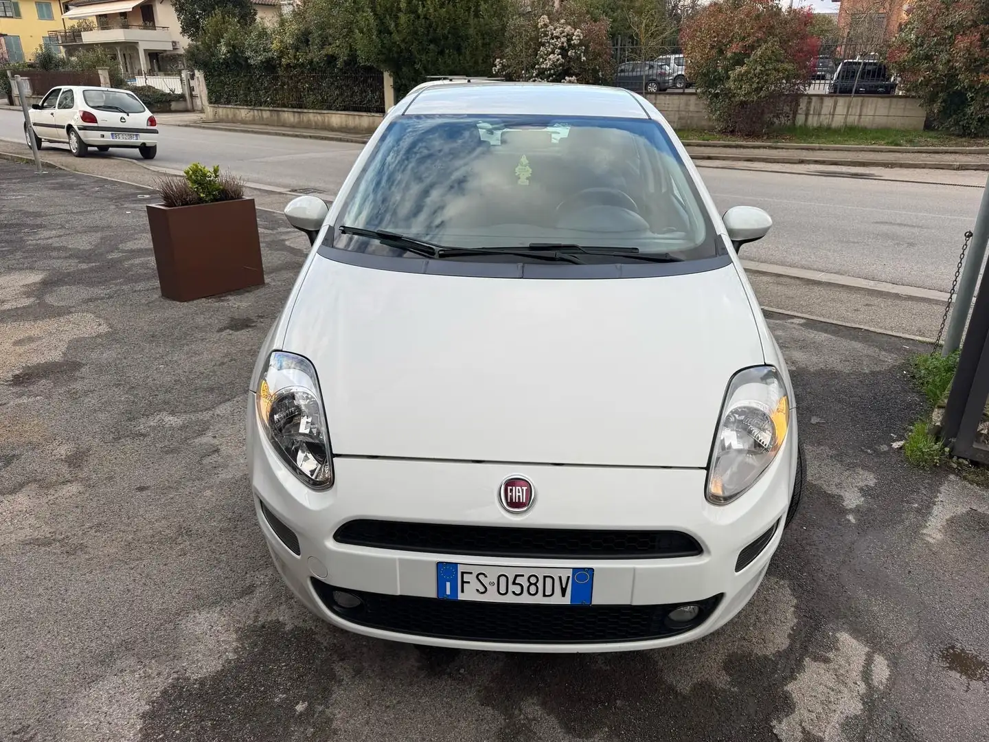Fiat Punto 1.3 disel Bianco - 2