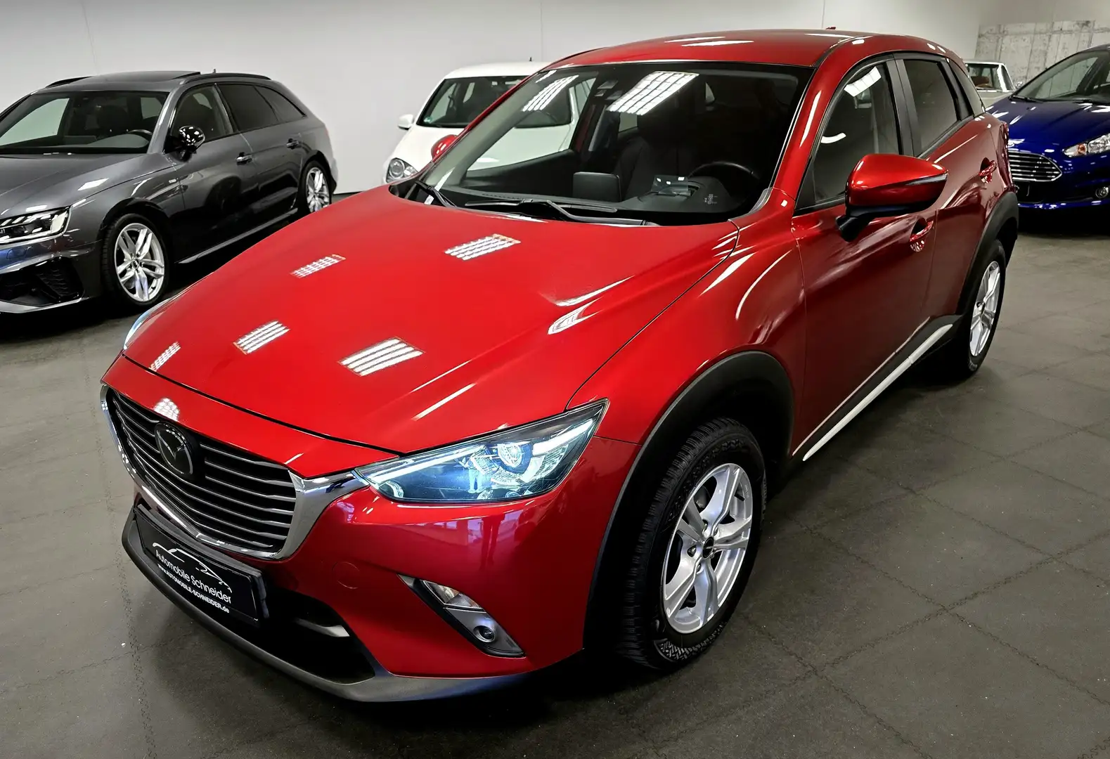 Mazda CX-3 Sports-Line AWD Automatik Klima Leder Kamera BOSE Rot - 1