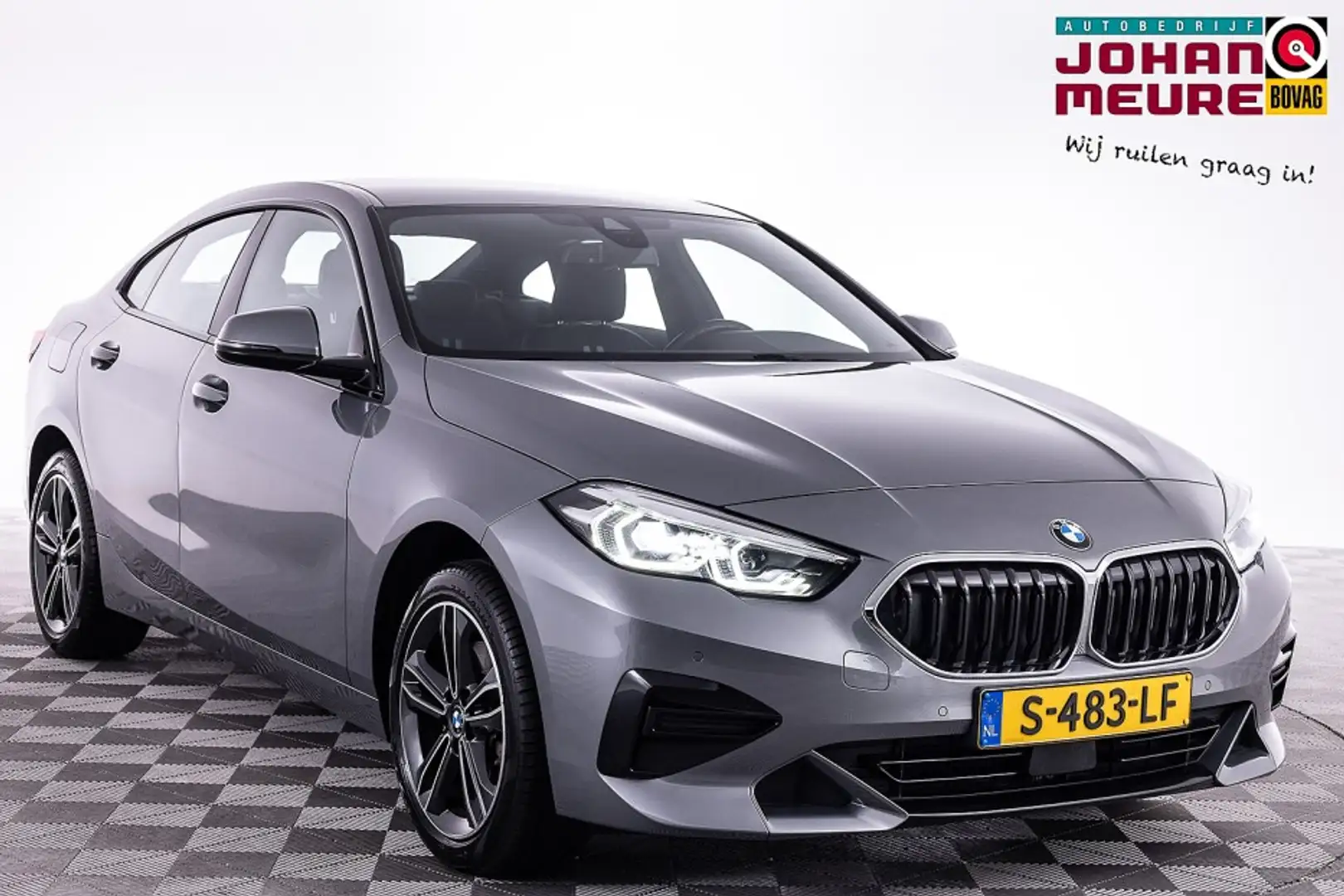 BMW 218 Gran Coupé i | Full LED | Sportstoelen | NAVI | PD Grijs - 1
