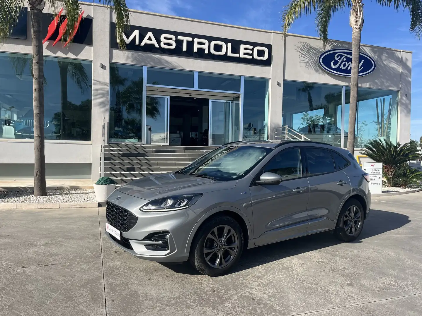 Ford Kuga Kuga 1.5 ecoblue ST-Line 2wd 120cv auto,Km Certif Gris - 2