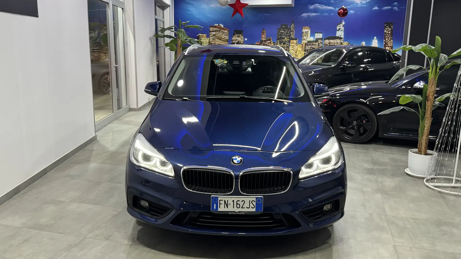 BMW 218 218d Gran Tourer xdrive Sport auto Blu/Azzurro - 2