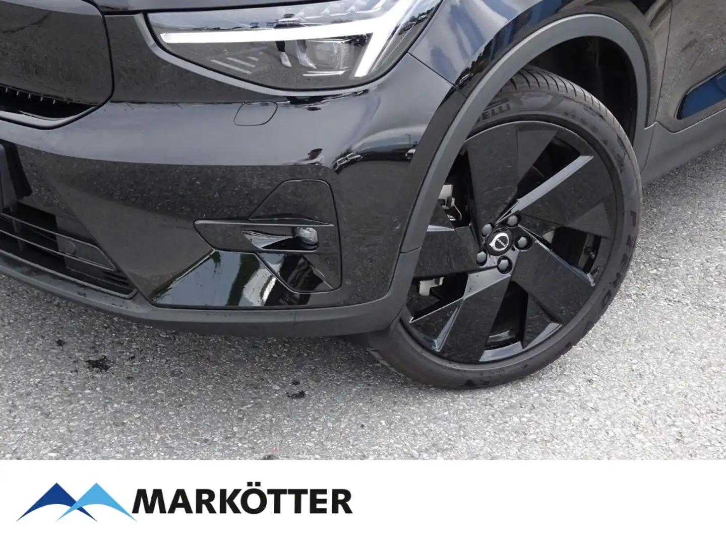 Volvo EX40 Plus Black Edition Single Motor/360°CAM Чорний - 2