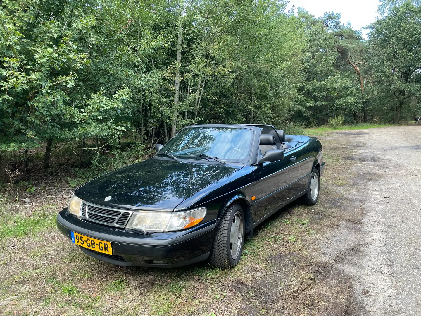 Saab 900 2.3i Cabrio S - Liefhebbersauto Negro - 1