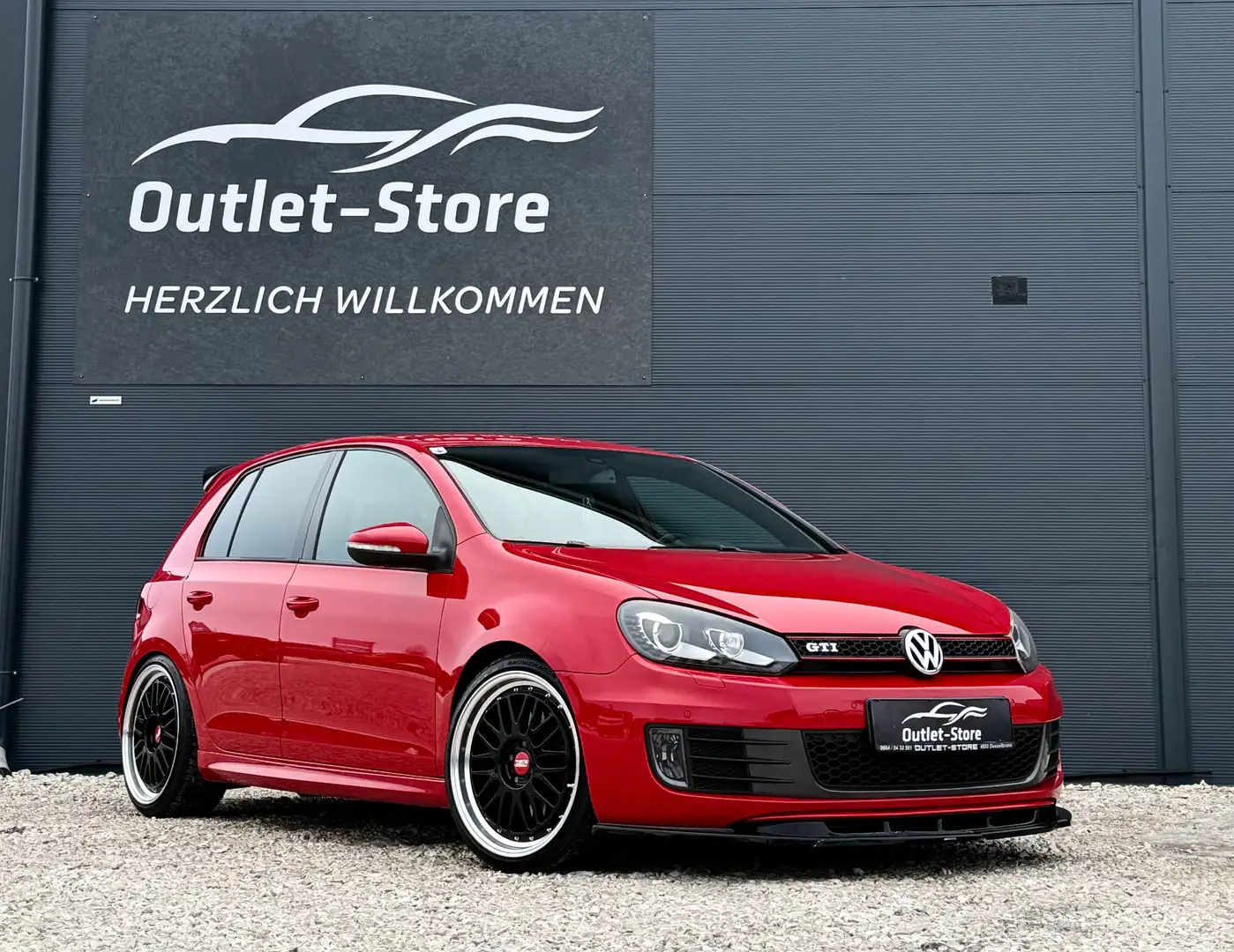 Volkswagen Golf GTI 2,0*Schaltgetriebe*DYNAudio*Mega-Optik*BBS 18'' Rot - 1