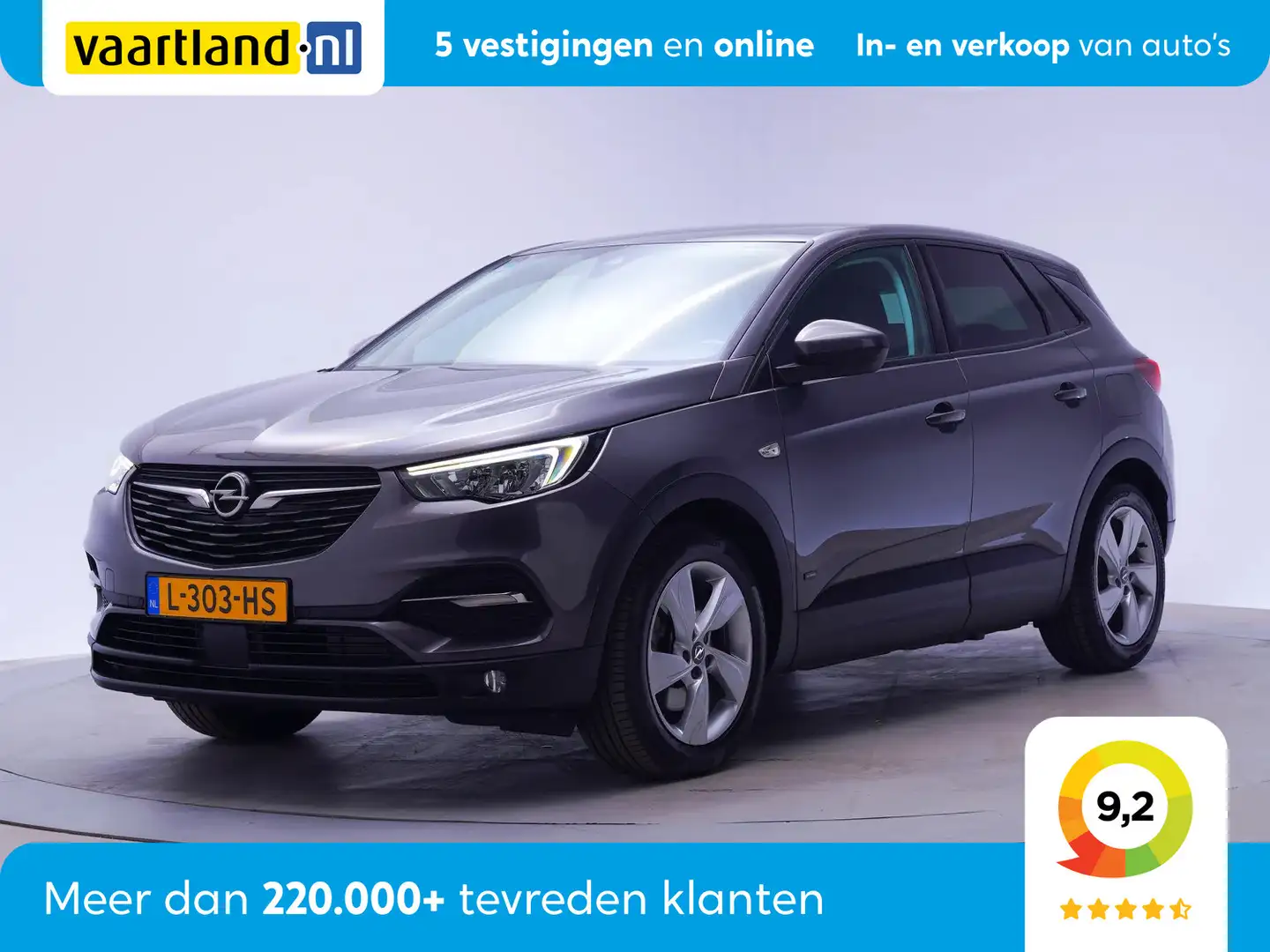 Opel Grandland X 1.6 Turbo Hybrid Business Edition Aut. [ Navi Came Grau - 1