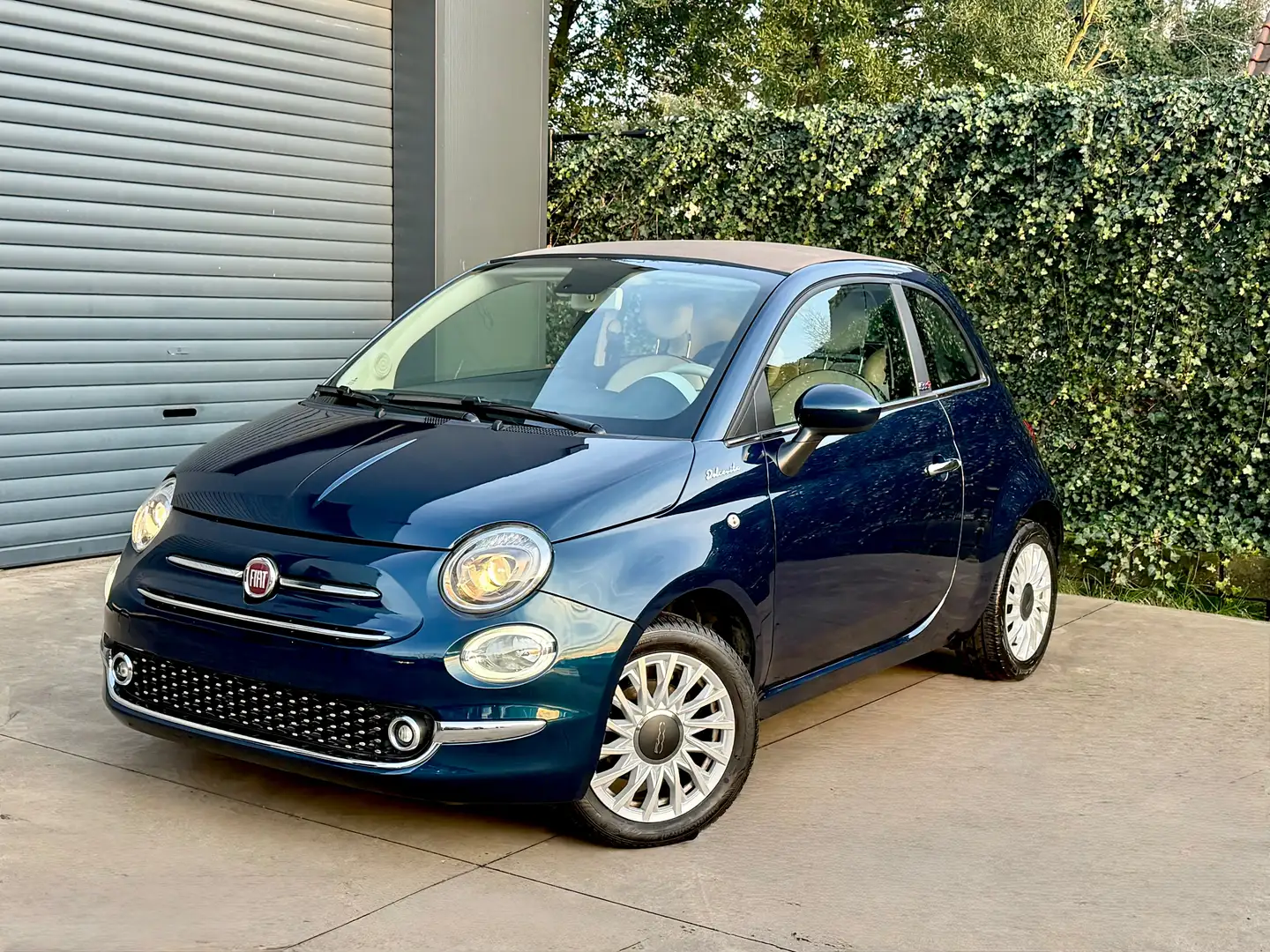 Fiat 500C Hybrid Dolcevita - CarPlay - Leder - 12 M Garantie Bleu - 2