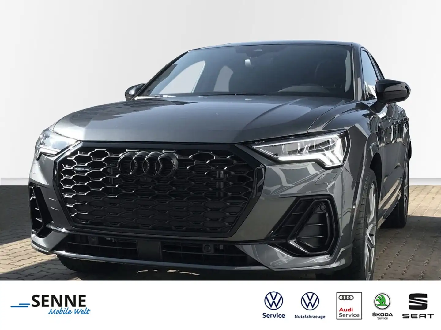 Audi Q3 Q3 Sportback 40 2.0 TFSI quattro S line,AHK,Pano Gris - 1