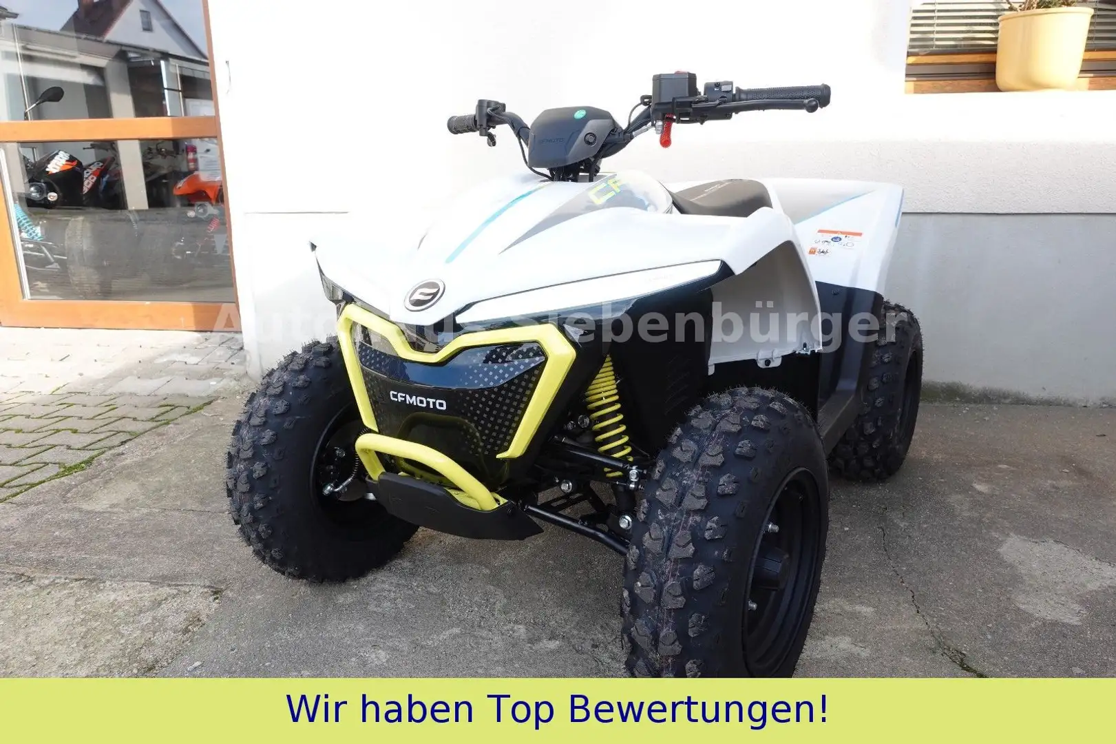 CF Moto EV 110 ***Elektro-Kinderquad der Superlative!*** Bianco - 1