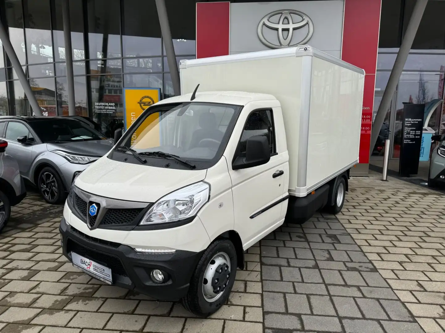 Piaggio Porter NP6 Koffer Weiß - 1