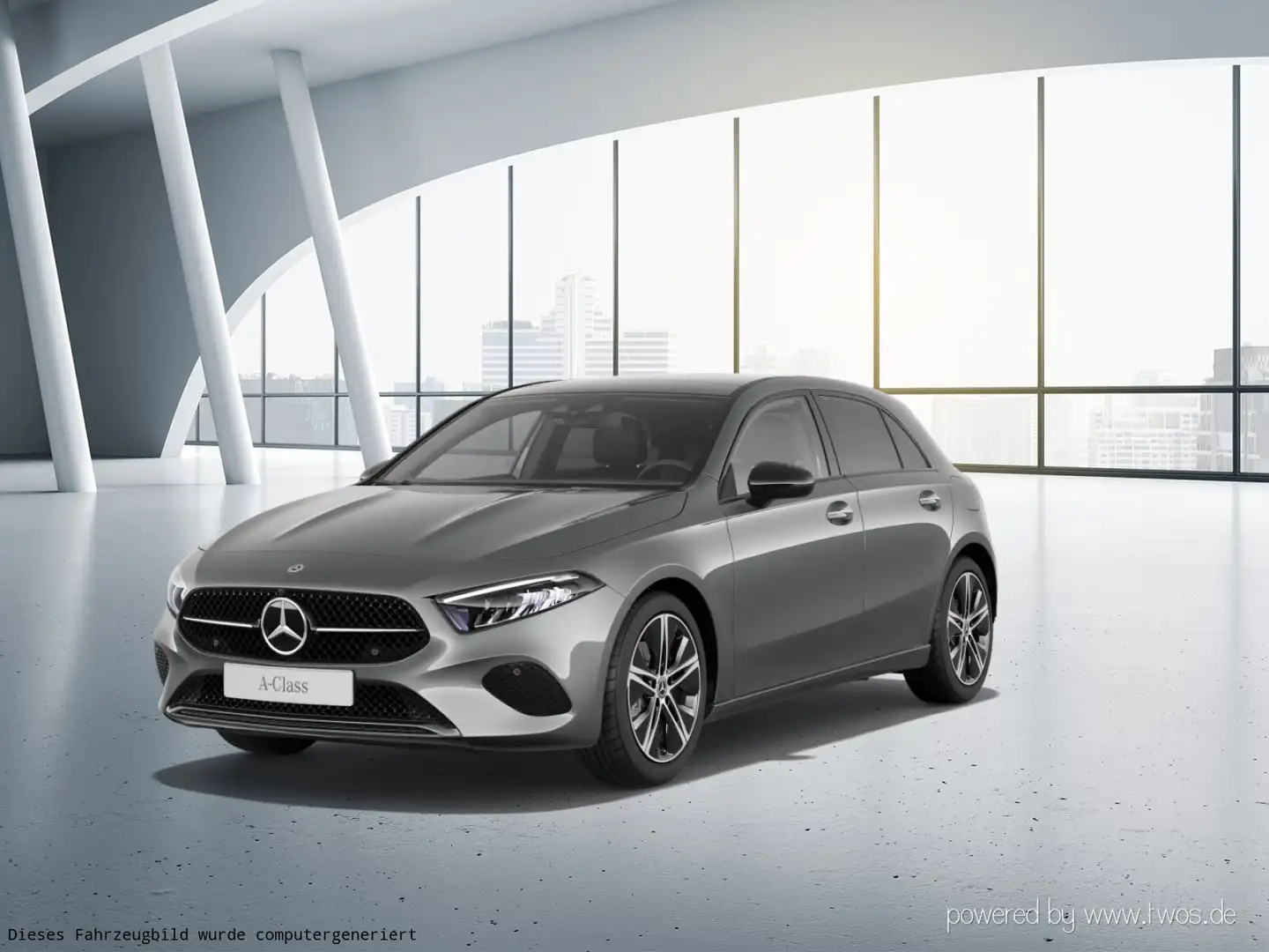 Mercedes-Benz A 200 A 200 Progr PanoDach 360Kam LED Nightp Spiegelp Grau - 2