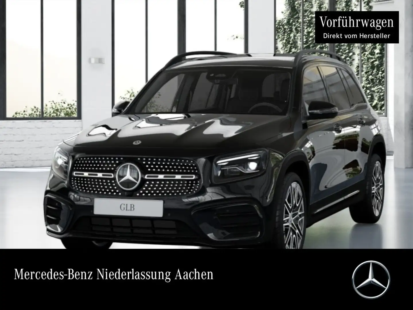 Mercedes-Benz GLB 200 AMG+NIGHT+PANO+AHK+MULTIBEAM+KAMERA+TOTW Schwarz - 1