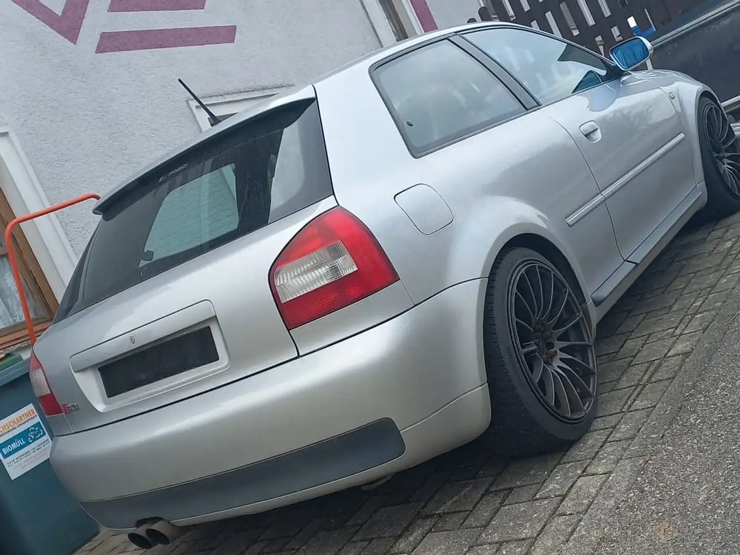 Audi S3 A3 S3 quattro srebrna - 2