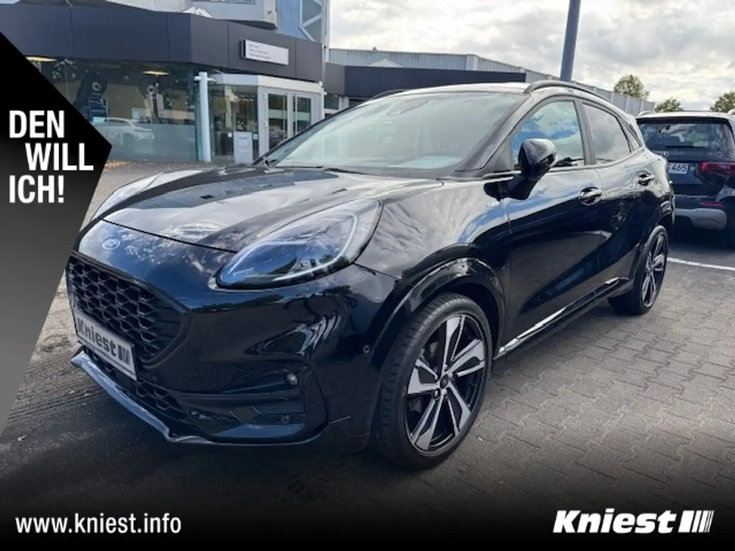 Ford Puma ST-Line X 1.0 EcoBoost Mild Hybrid EU6d Noir - 1
