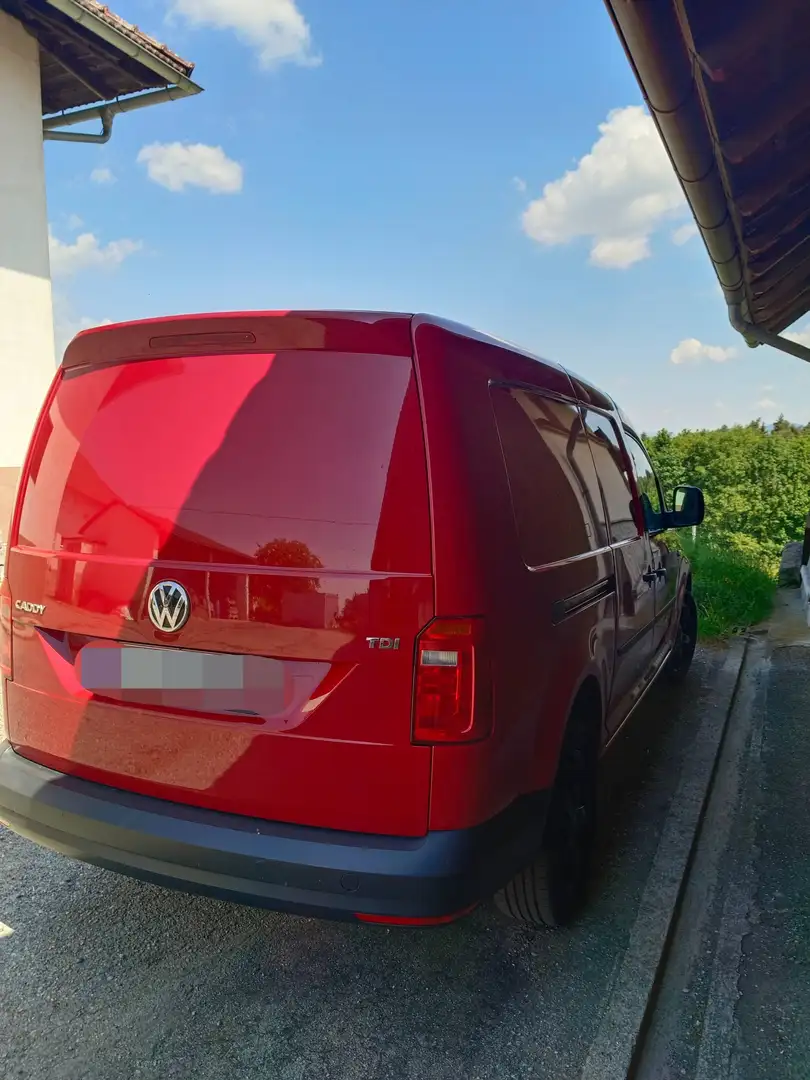 Volkswagen Caddy Caddy Kombi Maxi Highline 1,6 TDI DPF Highline Rot - 2