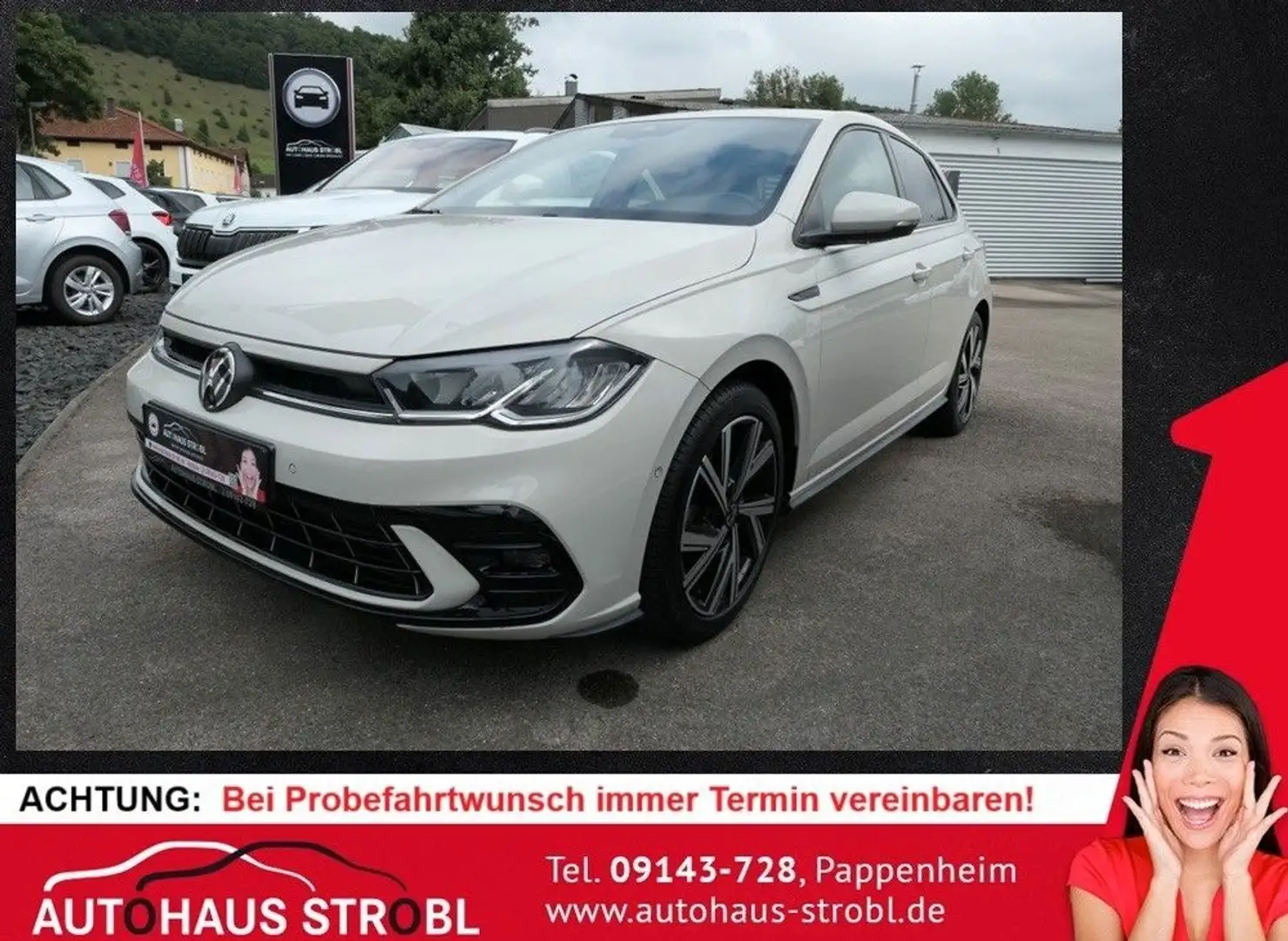 Volkswagen Polo 1.0 R-LINE DSG/ ACC/ PLA/ LED/ SHZG/ DCC Grau - 1