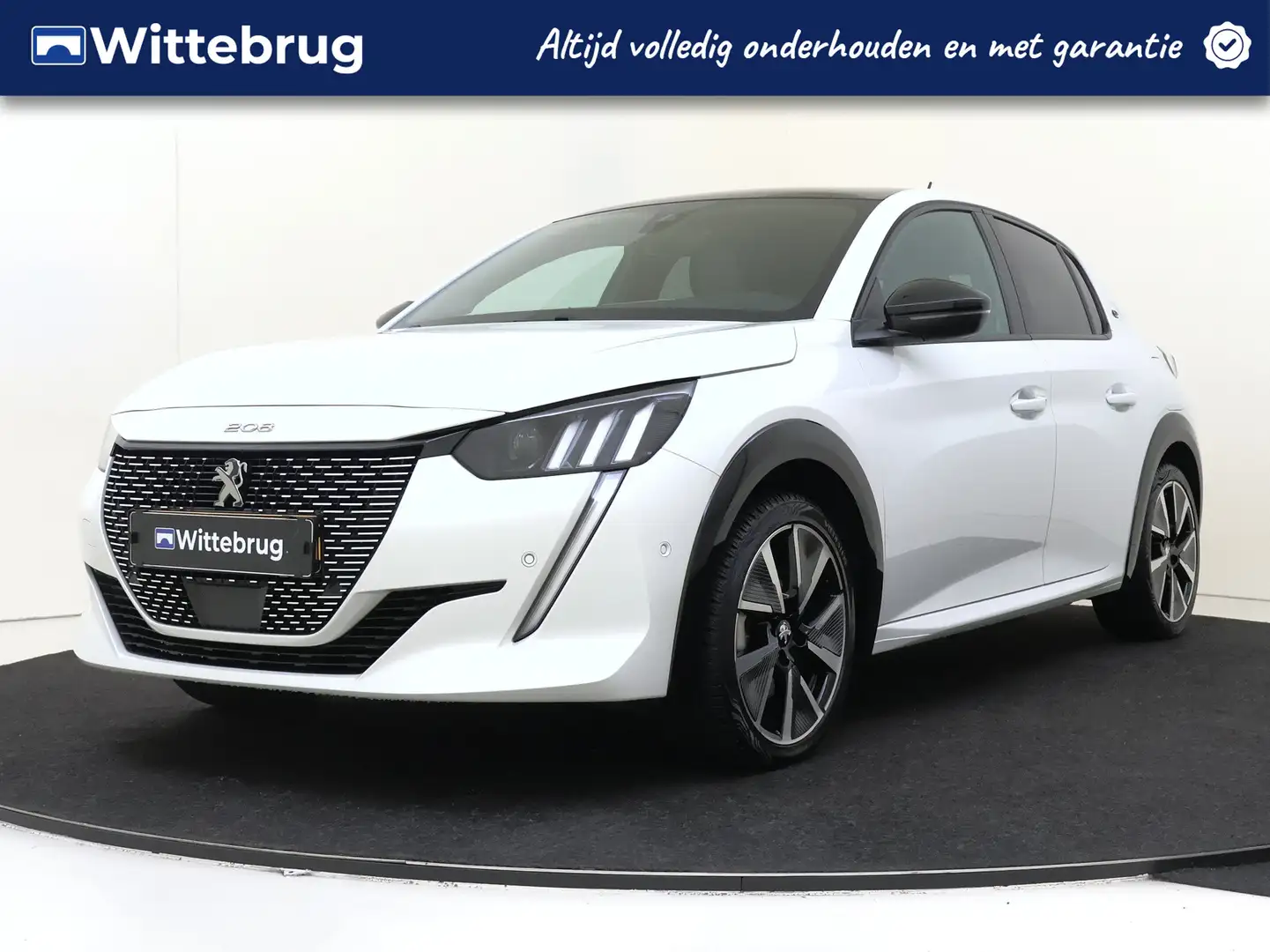 Peugeot e-208 EV GT Première 50 kWh 350km | Panodak | Carplay | Blanc - 1