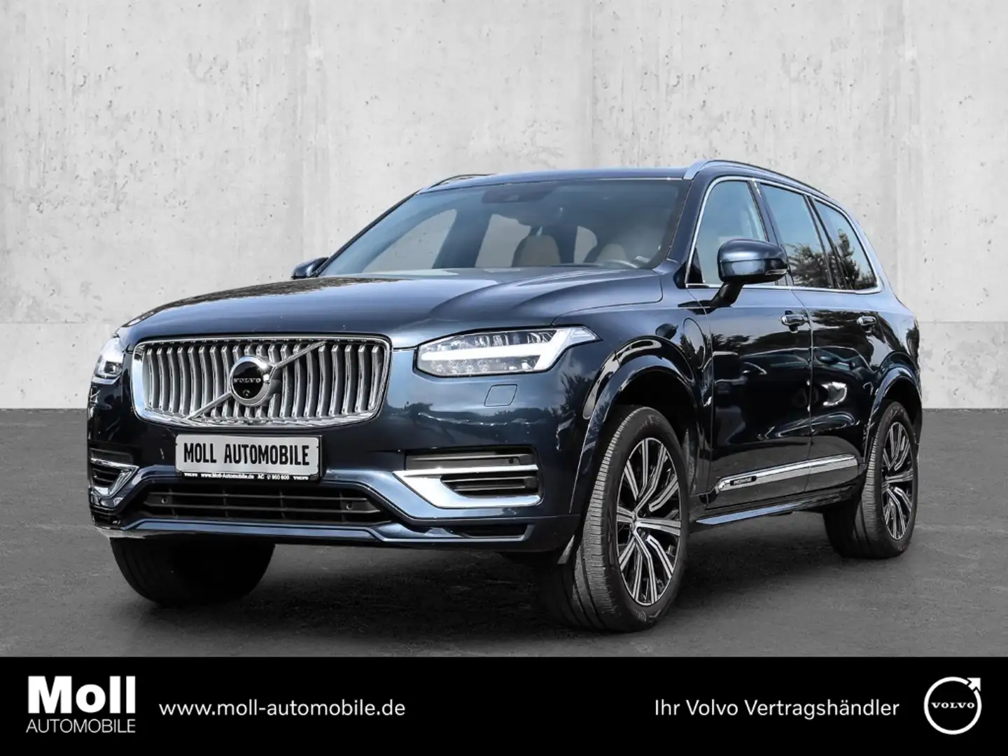 Volvo XC90 Plus Bright Recharge Plug-In Hybrid AWD T8 Twin En Blau - 1
