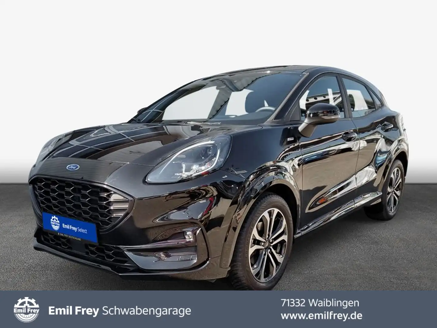 Ford Puma 1.0 EcoBoost Hybrid Aut. ST-LINE Noir - 1