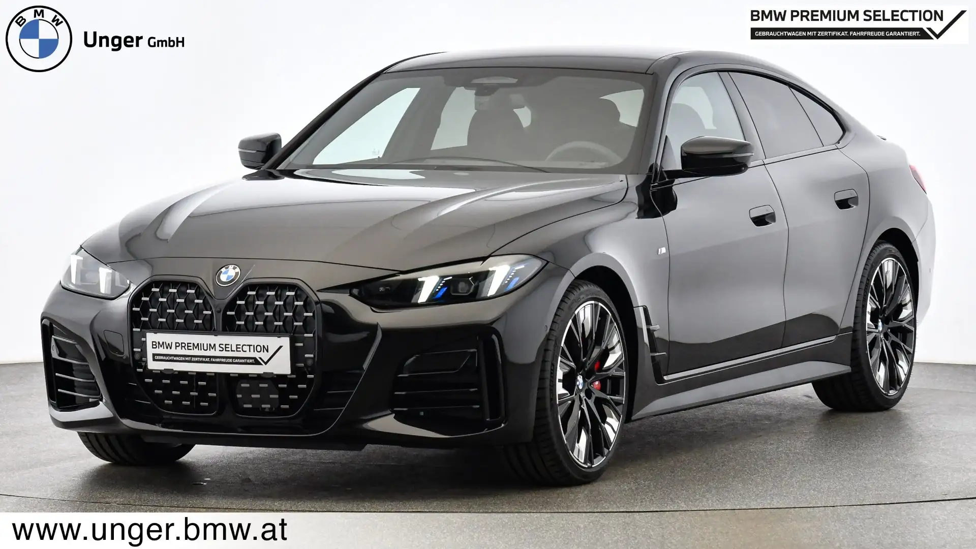 BMW 420 d xDrive Schwarz - 1