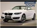 BMW 220 i Cabrio Sport Line White - thumbnail 1