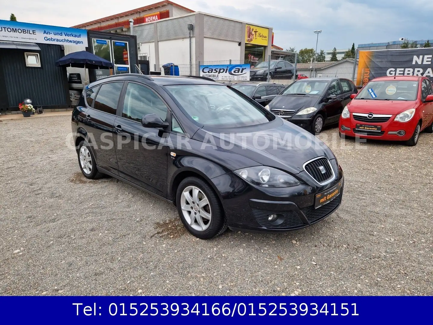 SEAT Altea XL1,2 TSI Good Stuff,KLIMA,1.HAND,TÜV-NEU! Schwarz - 1