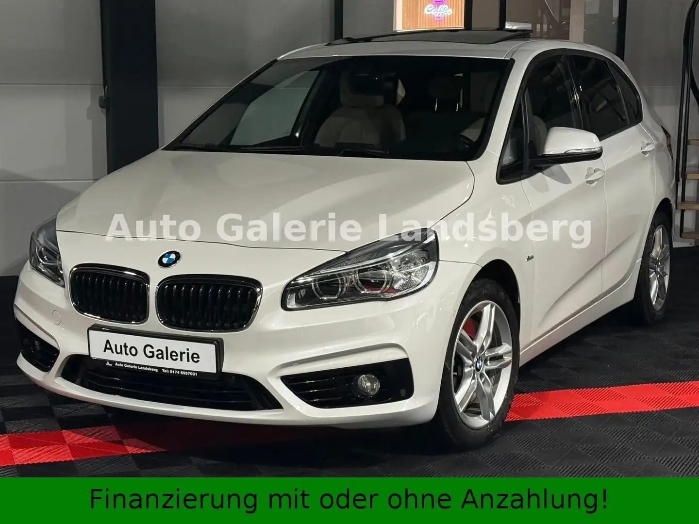 BMW 225 xDrive*Sport Line*Autom.*LED* Weiß - 1