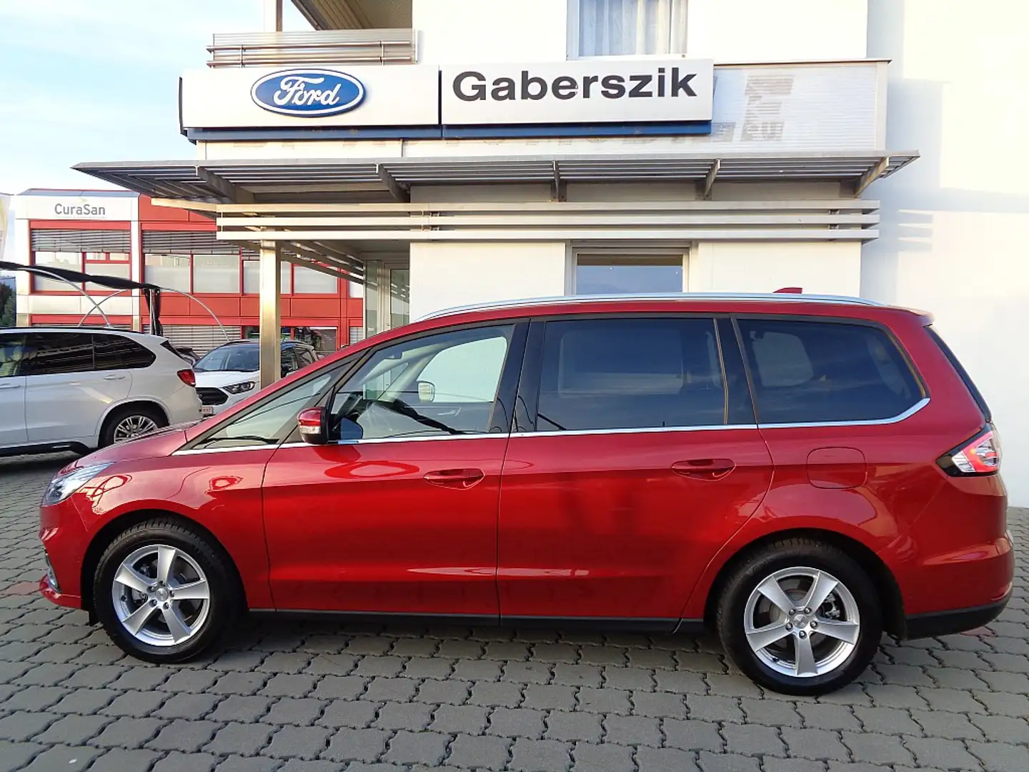 Ford Galaxy 2,5 Duratec Hybrid Titanium Aut. Rojo - 2