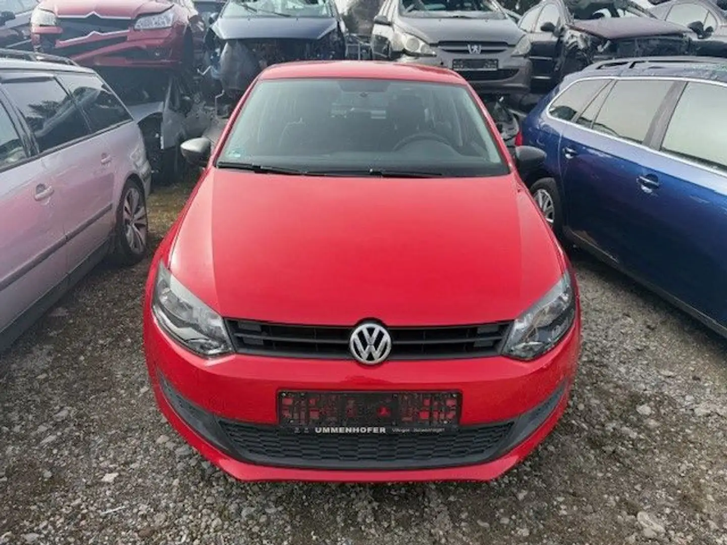 Volkswagen Polo V Trendline Klima 2Hand !! MOTORSCHADEN !! Rot - 2