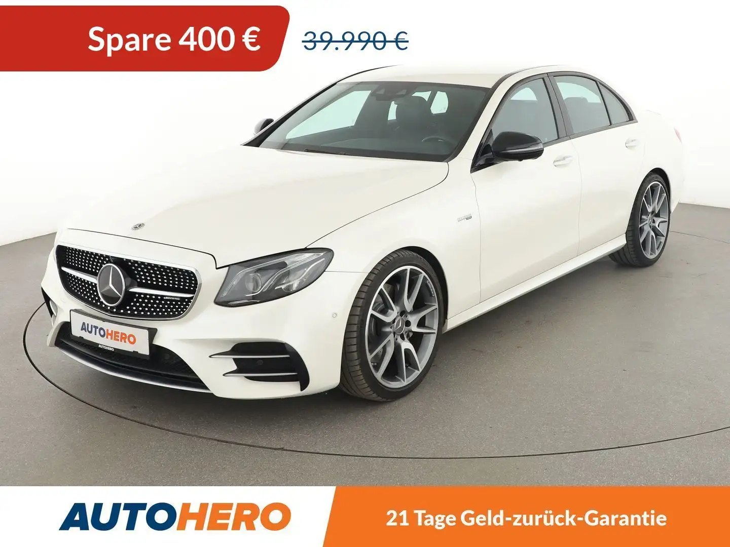 Mercedes-Benz E 43 AMG E 43 AMG 4Matic Aut.*NAVI*HEAD-UP*ACC*LED*CAM*PDC* Weiß - 1