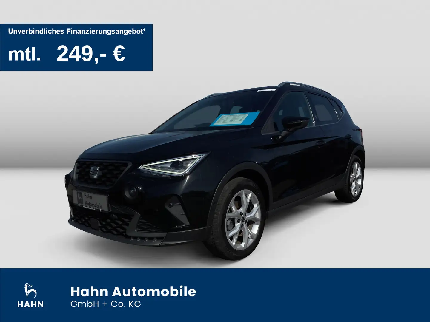 SEAT Arona FR 1.5TSI DSG Spurw LED CAM Parklenkassist Schwarz - 1