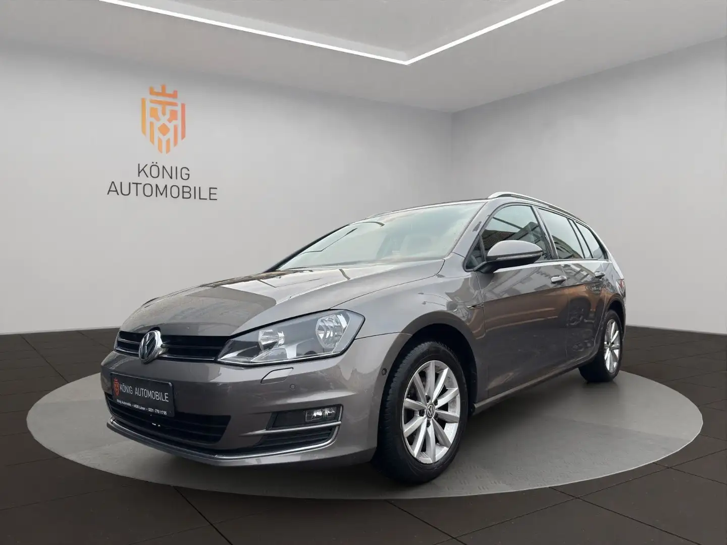 Volkswagen Golf VII Variant Lounge BMT/TÜV NEU/LM/NAV/SHZ Grau - 1
