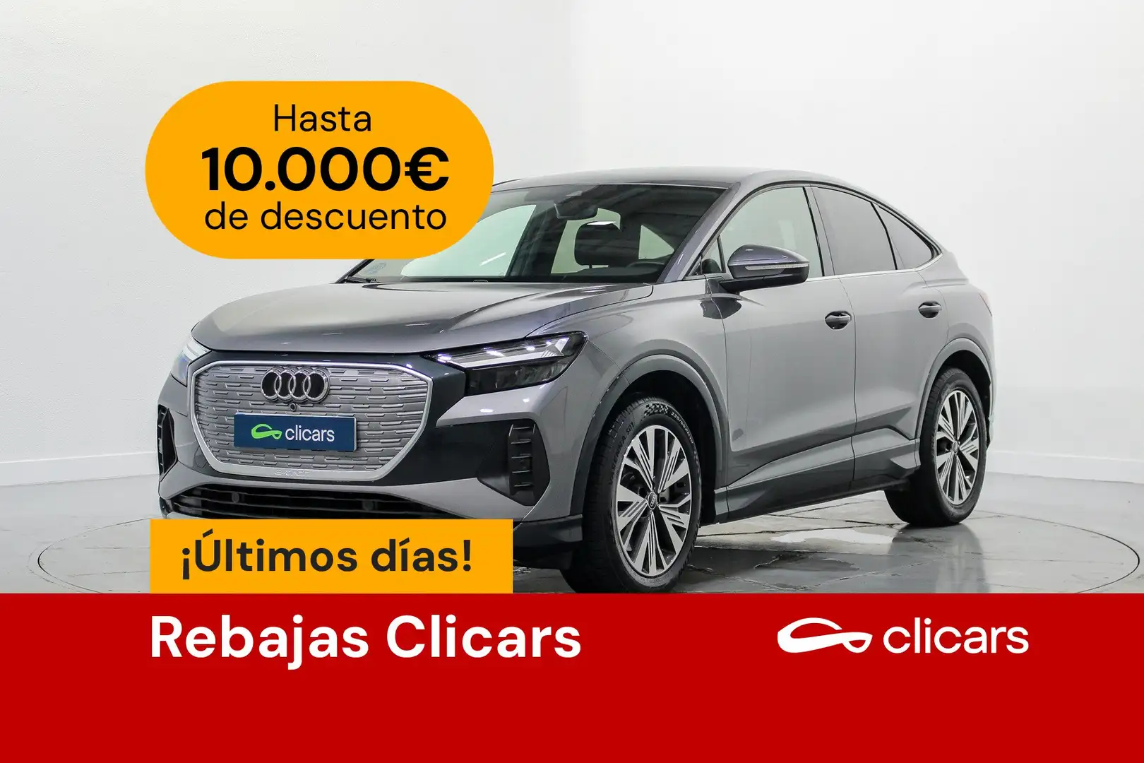 Audi Q4 e-tron Sportback 40 Advanced 82KWh Gris - 1
