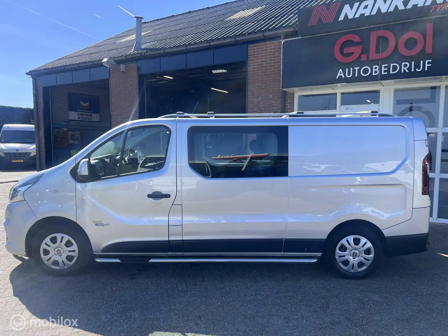 Fiat Talento 1.6 MJ EcoJet 125 PK L2 Dubb cabSX 100000. Km Silber - 2