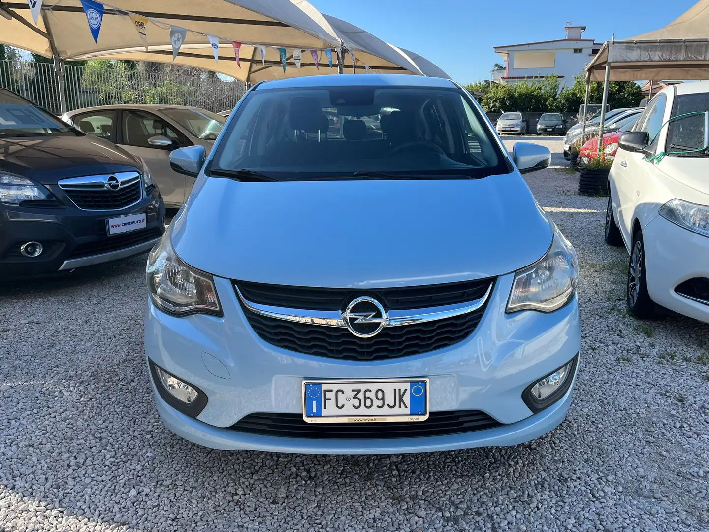 Opel Karl 1000 BENZINA 5 PORTE KM CERTIFICATI UNICO PROPR. Blu/Azzurro - 2